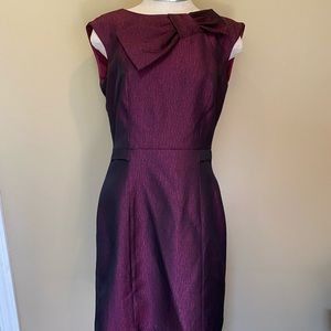 Tahari Dress with bow detail